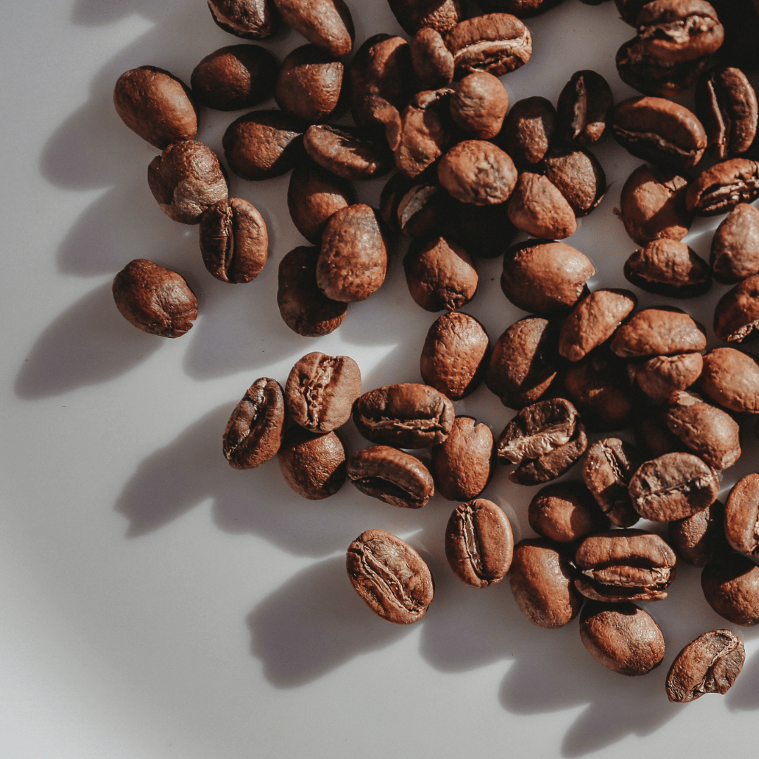 En kop friskbrygget kaffe ved siden af en pose friskristede kaffebønner fra Copenhagen Coffee Dealers, der illustrerer fordelene ved friskristede bønner.