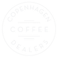 Som et stemple på kvalitet står vores logo for Copenhagen Coffee Dealers. Altid friskristet kaffe når du ser dette logo.