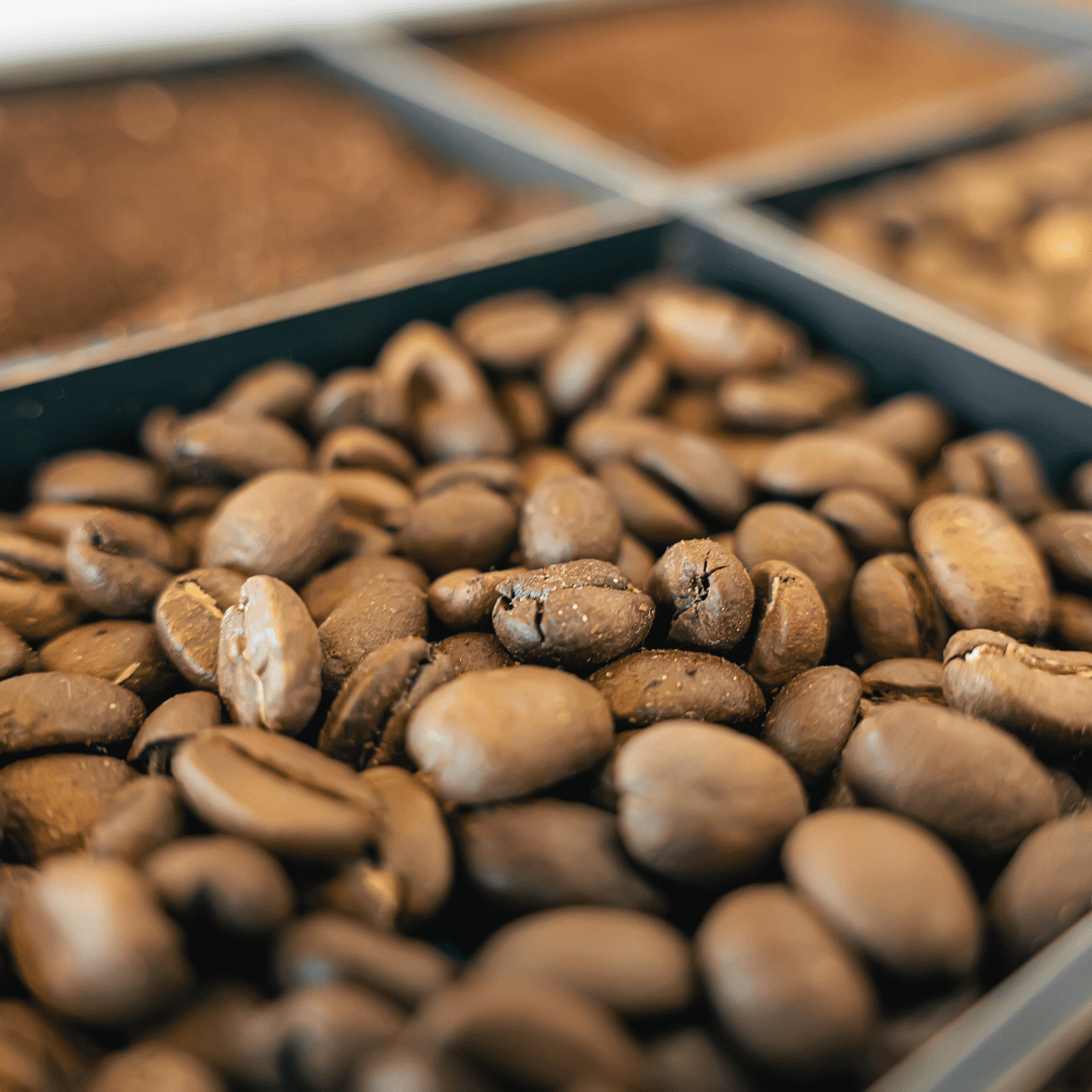 Kaffetyper fra Copenhagen Coffee Dealers – friskristede bønner med unikke smagsprofiler, perfekte til espresso, filterkaffe og stempelkaffe.