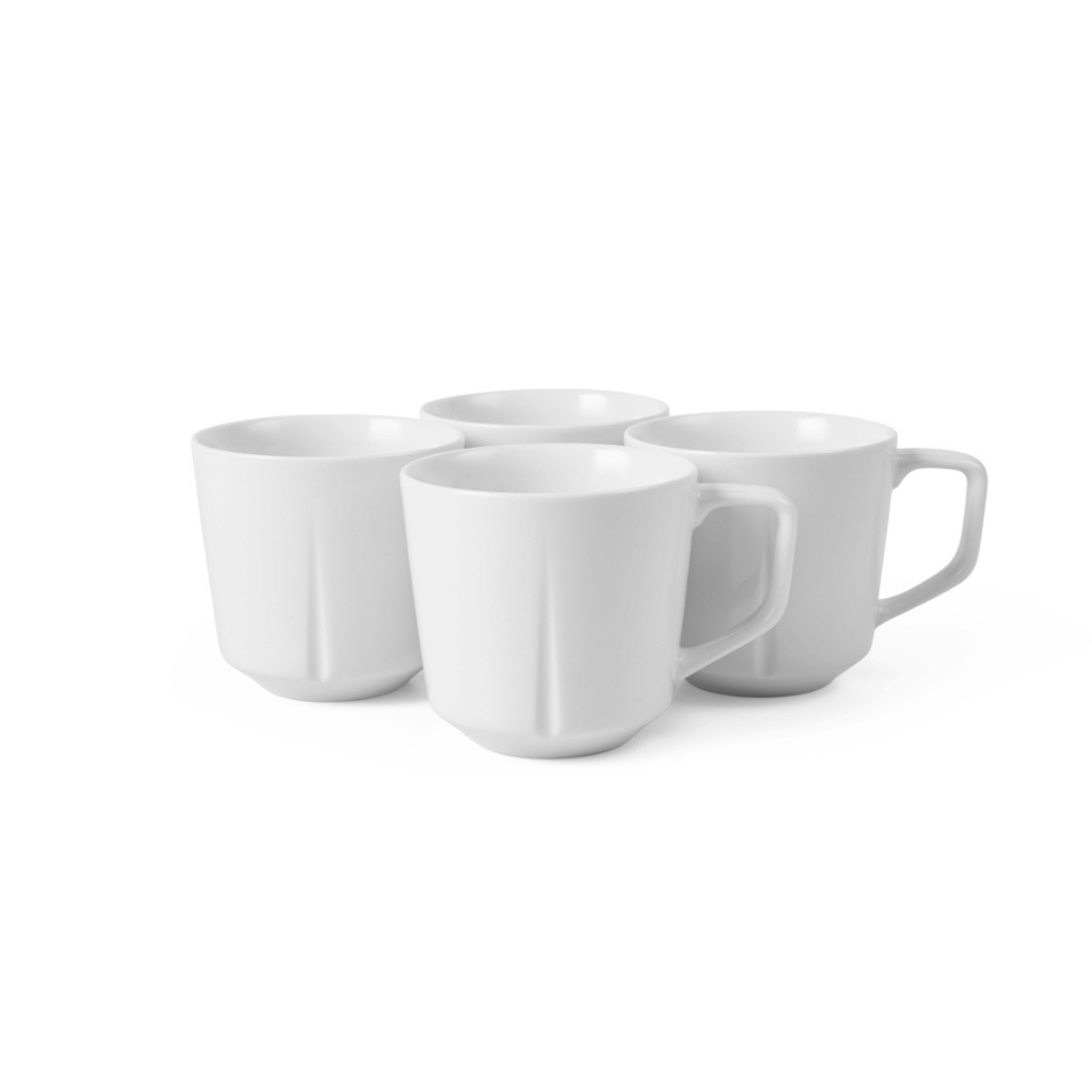 Porcelænskrus fra Grand Cru Essentials – Minimalistisk og praktisk